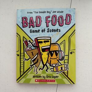 Bad Food BOOK game of scones the doodle boy